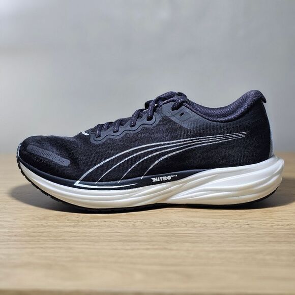 Puma Deviate Nitro 2 Elite Men\'s Running Shoes Black White 11 PWRPLATE New SE main image 12
